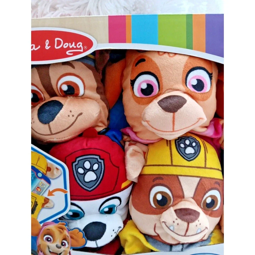 New Melissa &‎ Doug Paw Patrol Hand Puppets 8 piece  -Toy20
